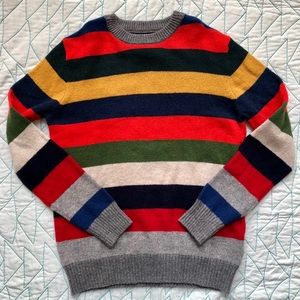 Gap: Boys Multi-color Striped Sweater